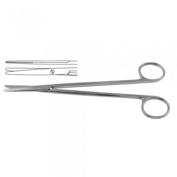 Metzenbaum-Fino Delicate Dissecting Scissor Straight - Blunt/Blunt Slender Pattern Stainless Steel, 18 cm - 7"